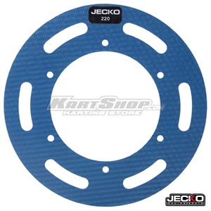 Sprocket Protector, One piece, D220 mm, Blue