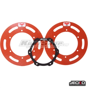 Sprocket Protector, D220 mm, Orange