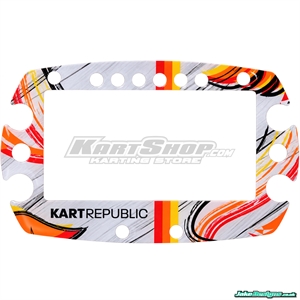Stickers for Lap Timer, Alfano 6/7, Kart Repbulic