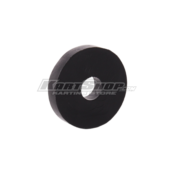 Rubber washer D6 D20 H4, black