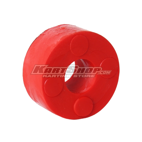 Plastic washer Ø10 Ø27 H14, Red