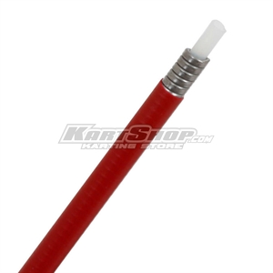 Accelerator cable outer with teflon, D5 x 2 mm, Red