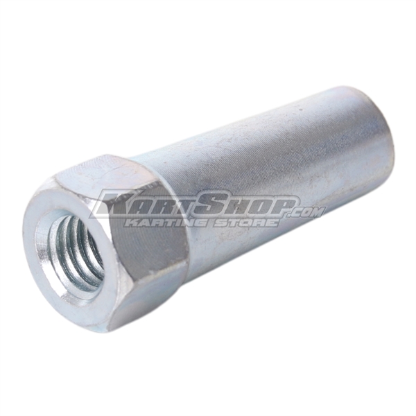 Nut for steel steering tie rod, M8, right