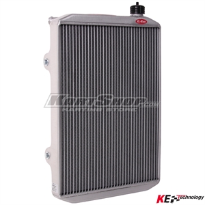 Radiator complete with supports, 37,5 x 28,8 x 3,2 cm