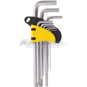 Hex Key set, 1.5 - 10 mm