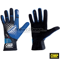 OMP KS-4 Gloves, Blue / Black