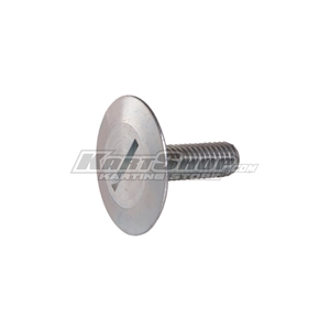 Bolt for mounting seat, flat headed, M8 x 25 mm