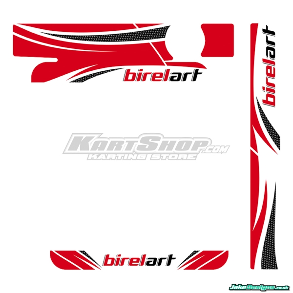 Stickers for X30 Radiator, Big, Birel Art