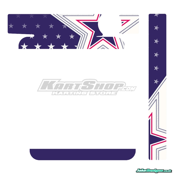 Stickers for X30 Radiator, Big, Kosmic