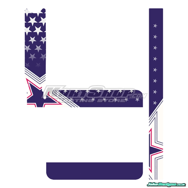 Stickers for X30 Radiator, Standard, Kosmic
