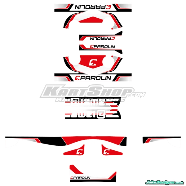 Stickers for X30 Head, Parolin