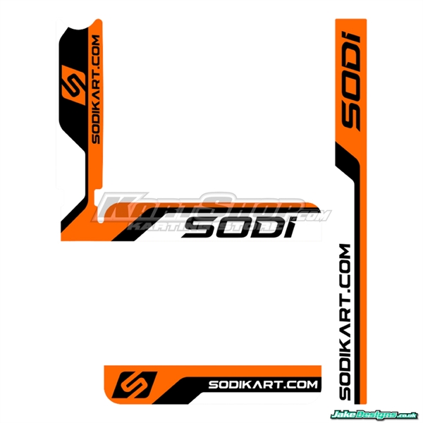 Stickers for X30 Radiator, Standard, Sodi