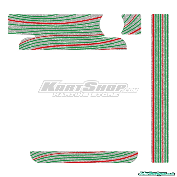 Stickers for X30 Radiator, Big, Tonykart