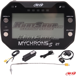 Lap timer, MyChron5S 2T, with exhaust temperature sensor