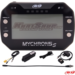 Lap timer, MyChron5S, with water temperature sensor