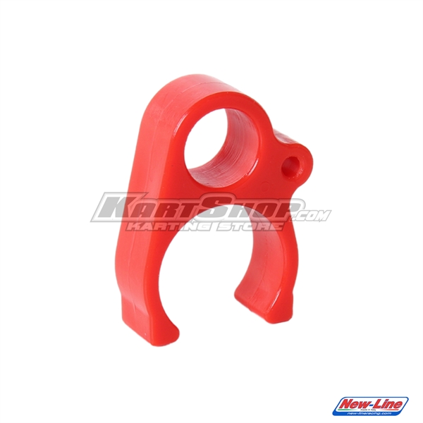 Support for fixing fuel pipe, 18 mm, Red, Tank support