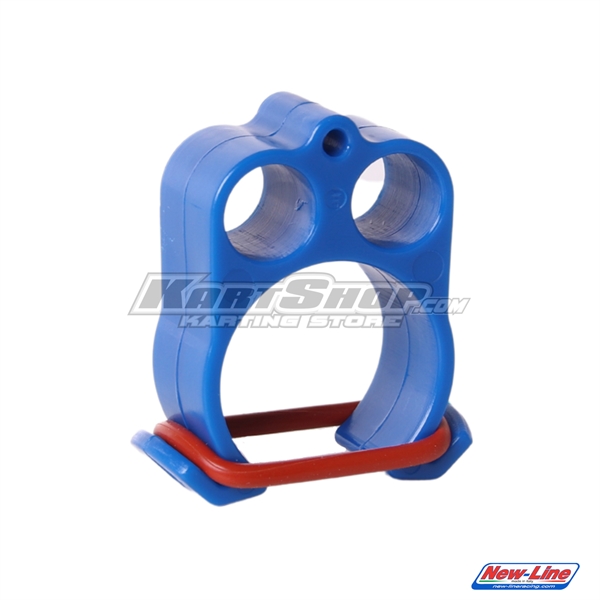 Support for fixing fuel pipe, 28 mm, Blue
