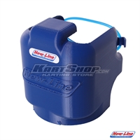 Plastic cylinder cover, Blue, X-30, New Line