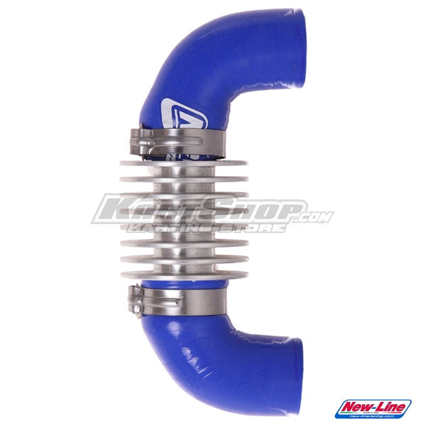 Silicon water hose for extra cooling, Blue, TM