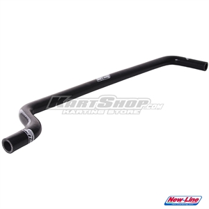 Silicon Water hose from radiator to pump, Black