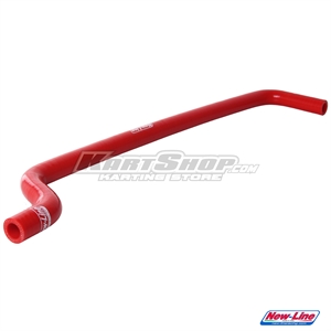 Silicon Water hose from radiator to pump, Red