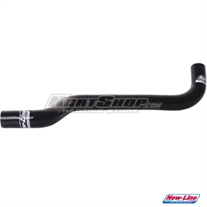 Silicon Water hose from pump to engine, Black