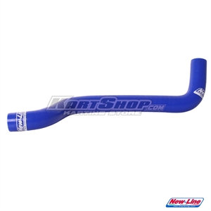Silicon Water hose from pump to engine, Blue