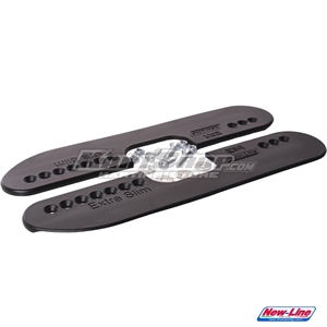 Chassis protection, 2 pieces, Extra Slim, Black