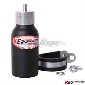 Overflow tank, Aluminium, Black