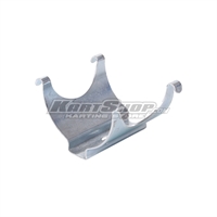 Small exhaust support for silencer