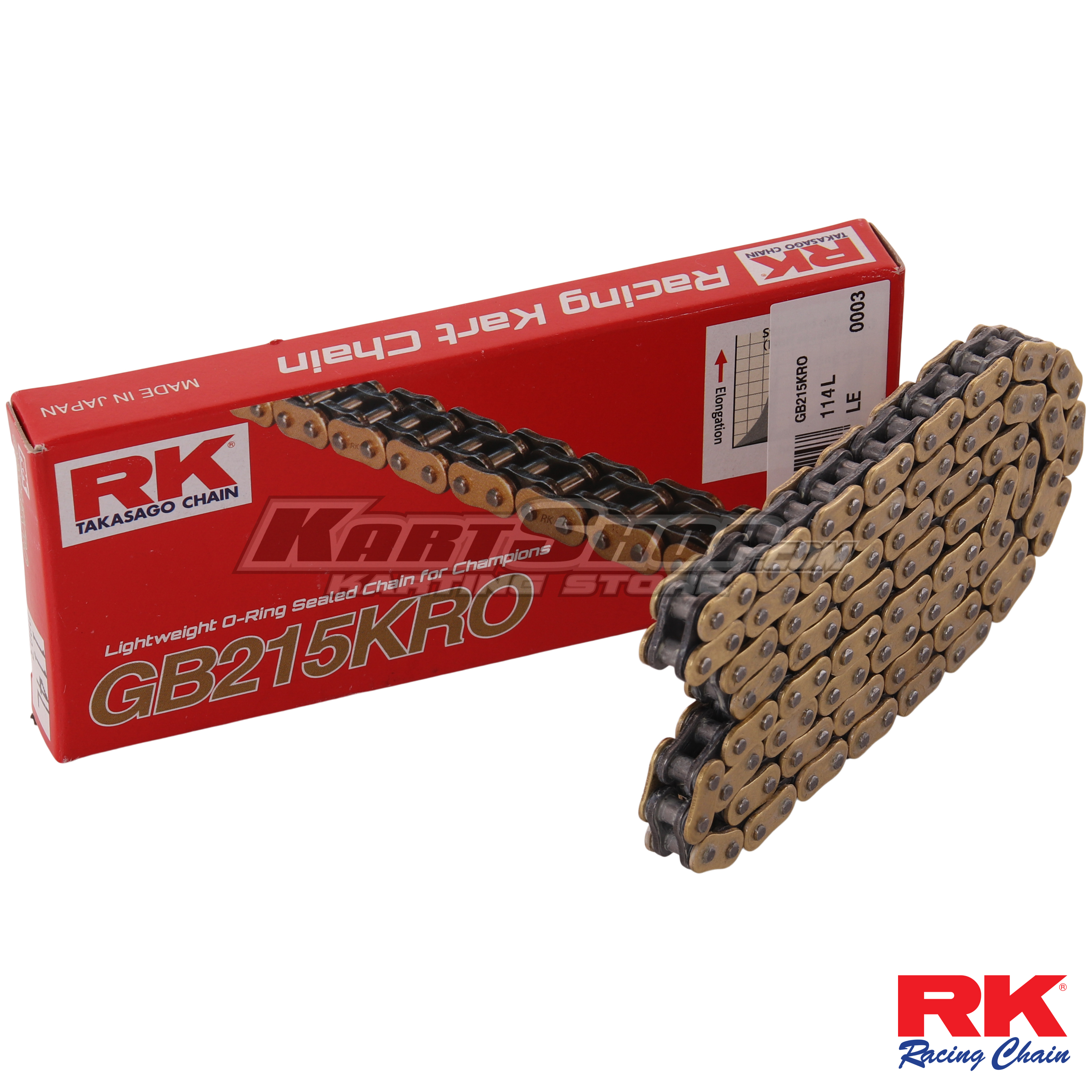 RK Chain, O-ring, 215, 120 L