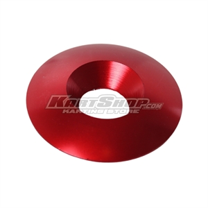 Counter sunk washer 30 x 8 mm, red