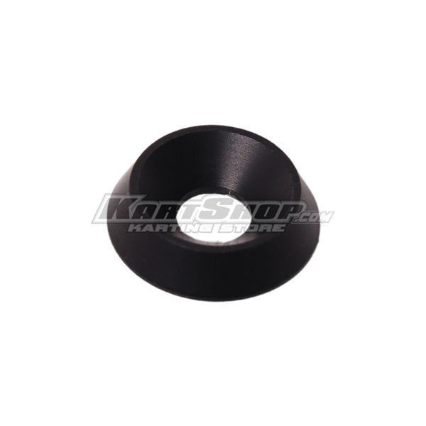 Countersunk Washer 18 x 6 mm, black