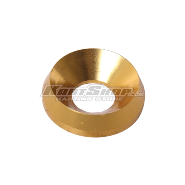Counter sunk washer 19 x 8 mm, gold