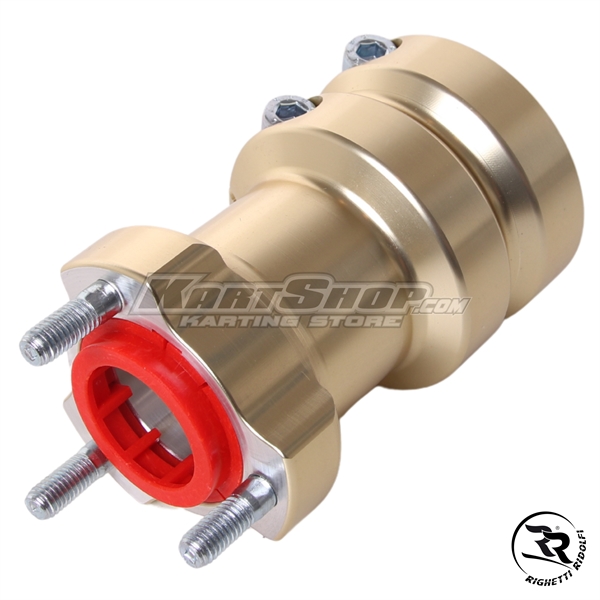 Rear Hub, D40 x 115 mm, Aluminium