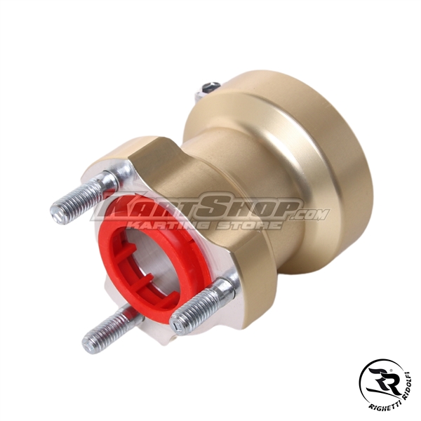Rear Hub, D40 x 77 mm, Aluminium