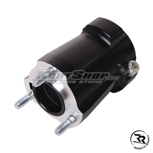 Rear Hub, D50 x 95 mm, Black, Aluminium