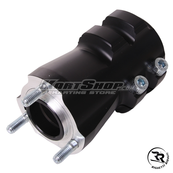 Rear Hub, D50 x 115 mm, Black, Aluminium