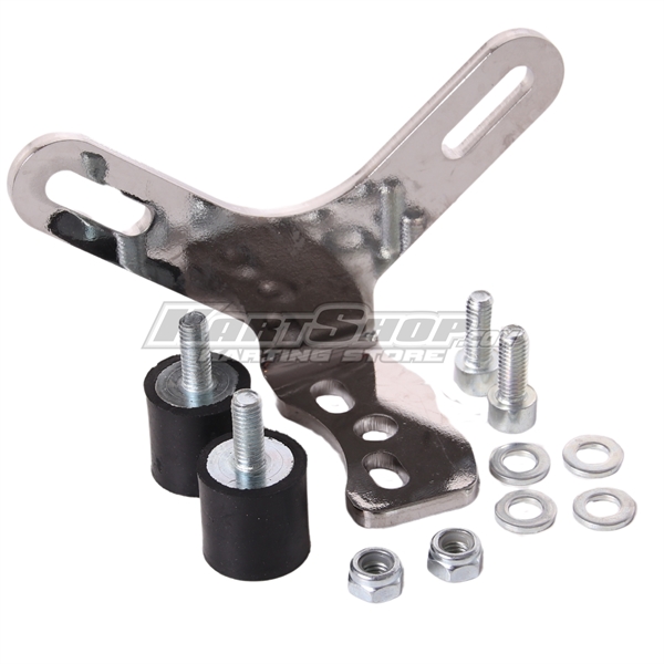 Horizontal support for fuelpump, chrome