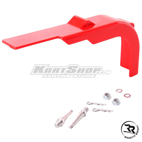 Chain guard for KZ, Red