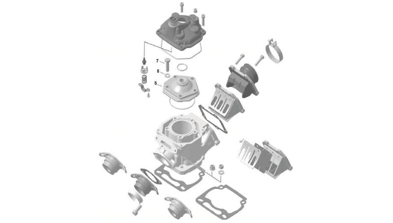 Rotax Max Cylinder