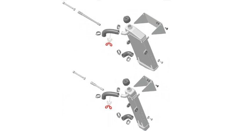 Rotax Max Radiator