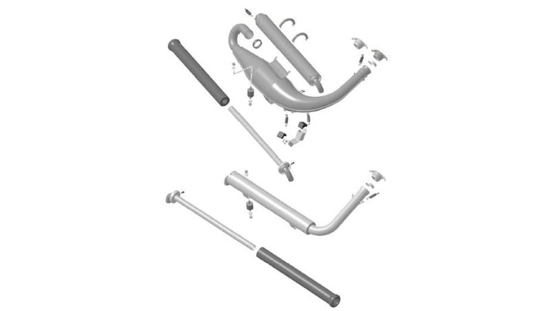 Rotax Max Exhaust | Rotax Max spares