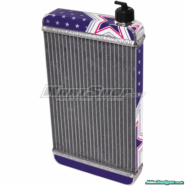 Stickers for X30 Radiator, Big, Kosmic