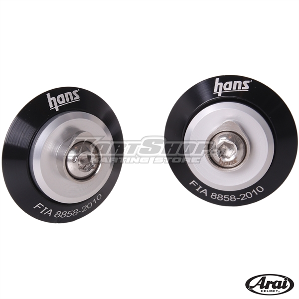 HANS clips, Black