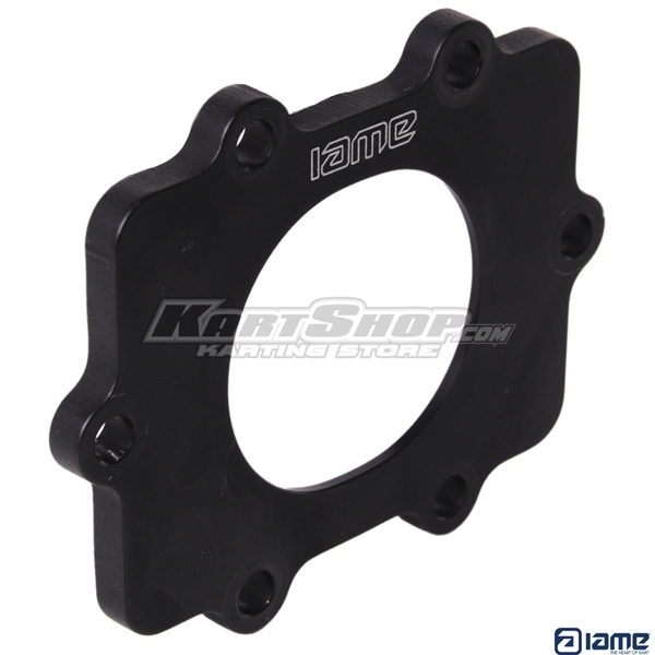 Carburetor Manifold Flange, Black, Iame Screamer