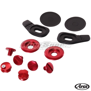 Screw kit, GP6 / SK6, Red