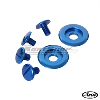 Arai screw kit, CK6, Blue