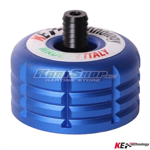 Radiator Cap, Aluminium, Blue