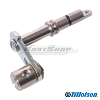 Split Throttle shaft assy and lever, Tillotson HC-118A